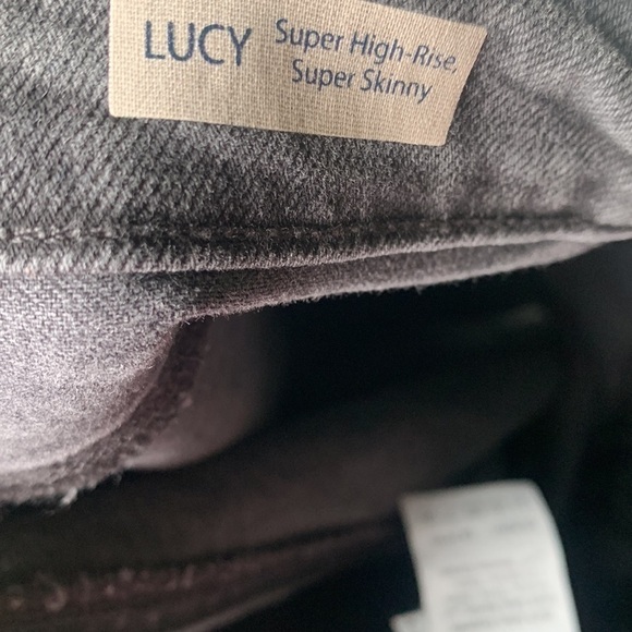NWT Mavi Lucy Super High Rise Super Skinny Smoked Ripped Denim‎ Jeans size 32 - Picture 5 of 14